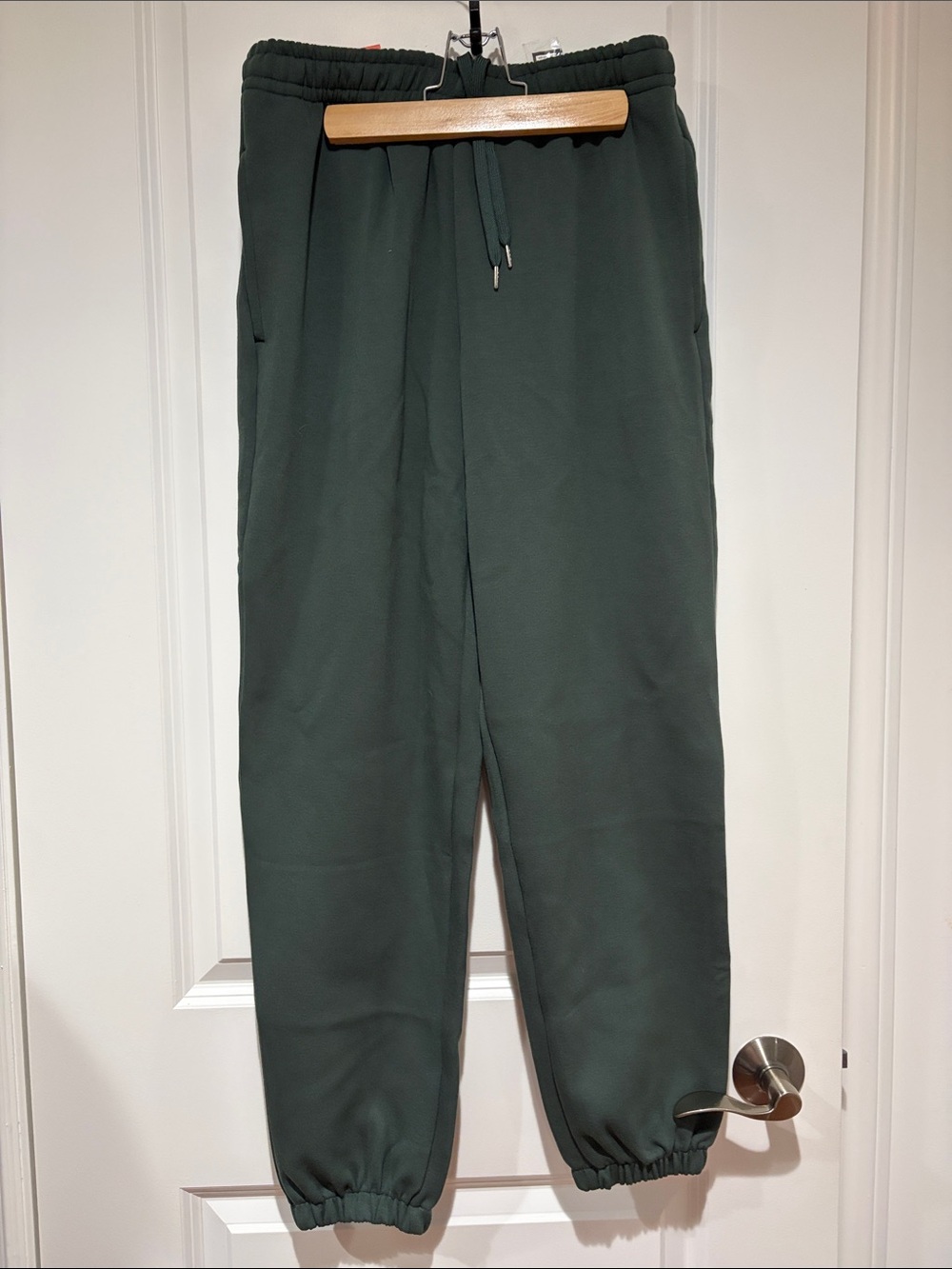 Lazy Pants Dark Green Drawstring Jogger Pants